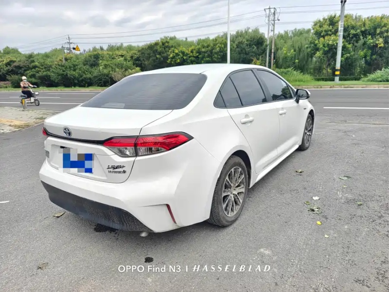 Toyota Levin hybrid powertrain 1.8L THS II engine vs Corolla engine bay comparison China specification